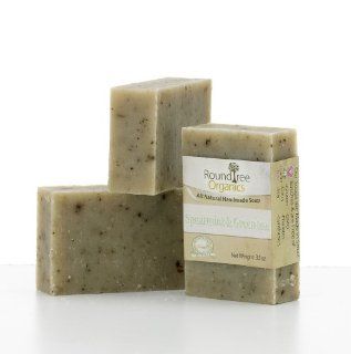 The Double Mint Organic Handmade Soap with Green Tea Extract  Bath Soaps  Beauty