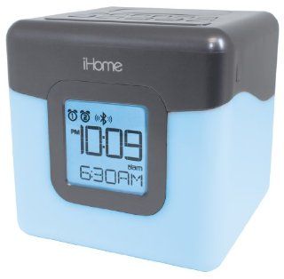 iHome iBT28GC Bluetooth Color Changing Dual Alarm Clock FM Radio with USB Charging Electronics