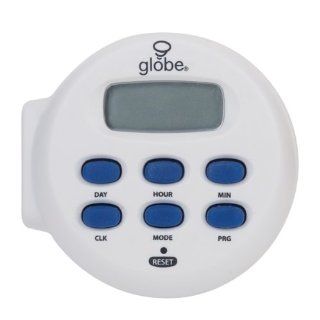 Globe Electric 469036 Indoor Digital Timer, White