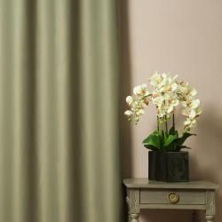 Extra Width Thermal 84 inch Blackout Curtain Panel Curtains