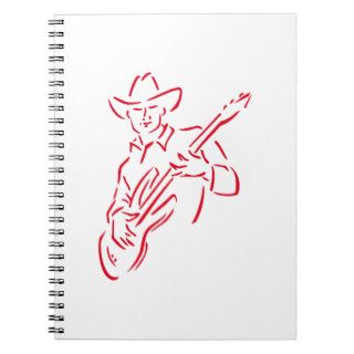 guitar player outline cowboy red.png journals