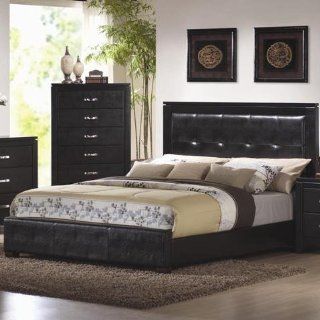 Dylan Upholstered Bed California King   Bedroom Furniture Sets