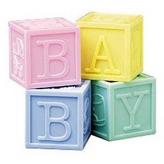 Wilton Favour Container   Baby Blocks Candy Making Wrappers Kitchen & Dining