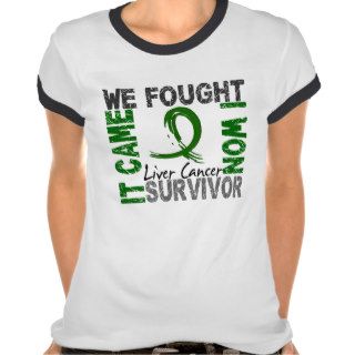 Survivor 5 Liver Cancer Shirts