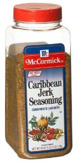 McCormick Caribbean Jerk (no Msg) Seasoning, 18 Ounce Units (Pack of 2)  Meat Seasonings  Grocery & Gourmet Food