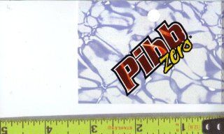 Medium Square Size Mr. Pibb Zero Logo Soda Vending Machine Flavor Strip, Label Card, Not a Sticker  