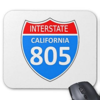 California Interstate 805 Mousepad