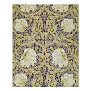 Pimpernell Wallpaper Design by William Morris Poster