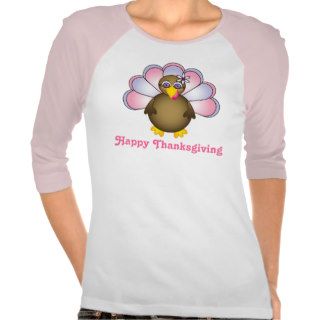Happy Thanksgiving Mrs. Turkey T Shirts