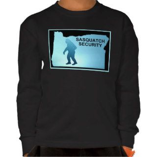Sasquatch Security   Oregon T shirt