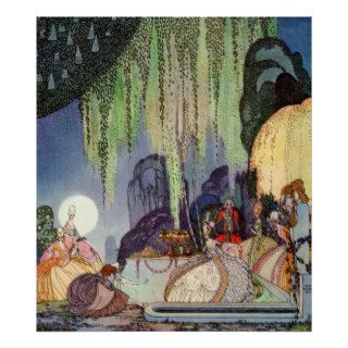 Felicia, Art Nouveau Print by Kay Nielsen