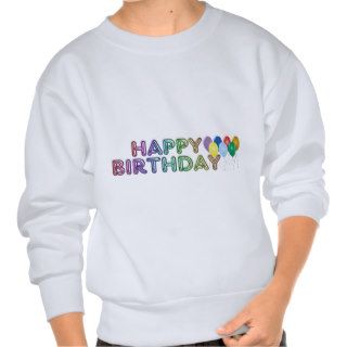 Happy Birthday with Balloons T Shirt