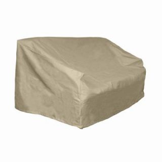 Hearth & Garden Polyester Patio Loveseat and Bench Cover with PVC Coating SF40254