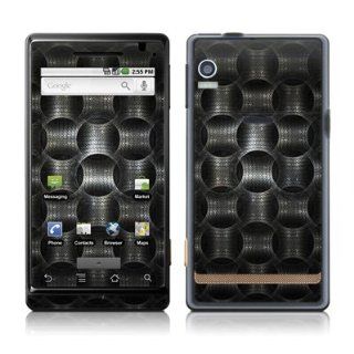 Metallic Weave Design Protective Skin Decal Sticker for Motorola Droid Cell Phone Electronics