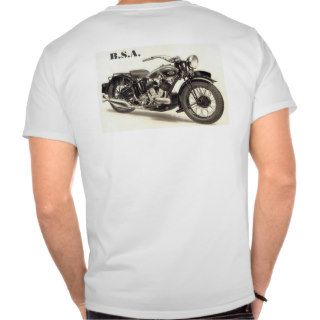 Vintage Vee Twin BSA Tshirts