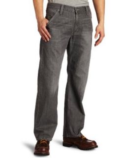 Levi's Men's 569 Loose Straight Back Zip Back Jean, Gray Deal, 30x32 at  Mens Clothing store