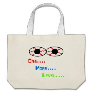 OneMoreLevel  Bloodshot Eyes Tote Bag
