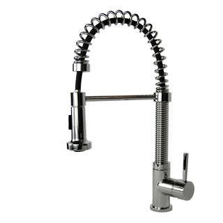Residential Coil Spring Chrome Kitchen Faucet Kitchen Faucets