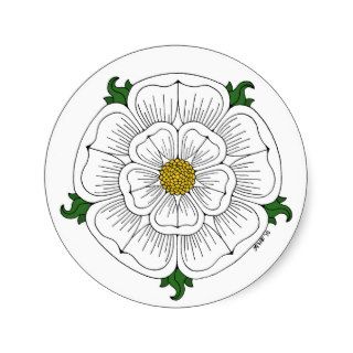 White Rose of York Sticker