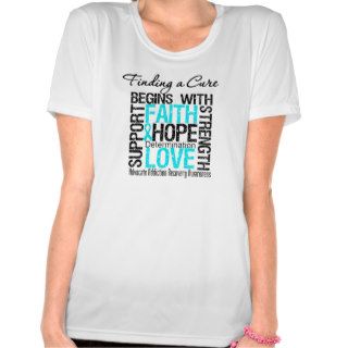 Finding a Cure Begins With Hope Addiction Recovery Tees