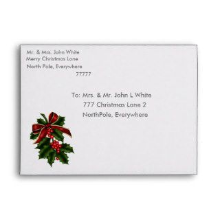 Christmas Envelope