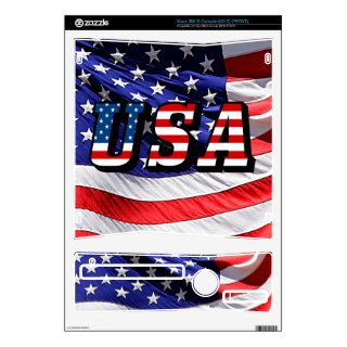 USA   American Flag Skin For The Xbox 360 S