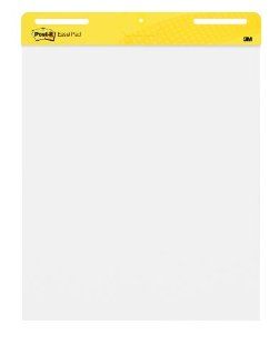 Post it Easel Pad, 25 x 30 Inches, White, 30 Sheets/Pad, 4 Pads/Pack  Post It Flip Charts 