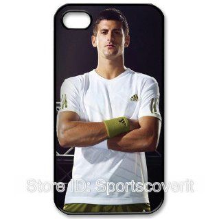 World Tennis Star Novak Djokovic image design for iPhone4/4S Hard shell by Sportscoverit Cell Phones & Accessories