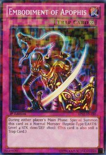 Yu Gi Oh   Embodiment of Apophis (BP02 EN180)   Battle Pack 2 War of the Giants   1st Edition   Mosaic Rare Toys & Games