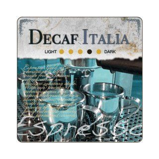 Decaf Espresso Italia Coffee, 1 Lb  Grocery & Gourmet Food