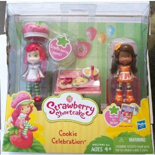 Strawberry Shortcake Cookie Celebration Mini Dolls Toys & Games