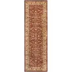Handmade Persian Legend Rust/ Beige Wool Rug (2'6 x 8') Safavieh Runner Rugs
