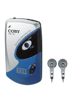 COBY CX15 Pocket Radio (Discontinued by Manufacturer) Electronics