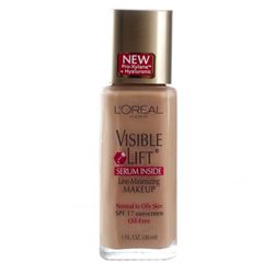 L'Oreal Visible Lift #152 True SPF 17 Beige Makeup (Pack of 4) L'Oreal Face