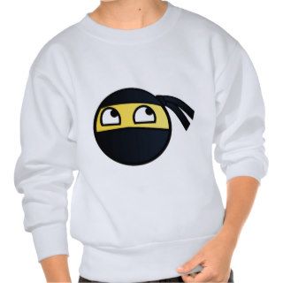 Awesome Smiley Ninja   Meme Sweatshirt