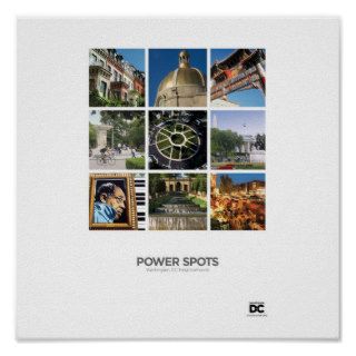 Washington, DC Power Spots Poster