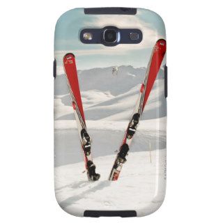 Red Skis Samsung Galaxy S3 Case