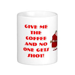 GIVE ME THE COFFEE AND NO ONE GETsCoffee Mugs