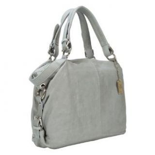 Jacky&Celine IT 219  2 025 Leather Grey Shoulder/Crossbody Bag Handbags Shoes