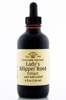 Stakich Lady's Slipper Root (Cypripedium pubescens) 4 oz Liquid Extract   Top Quality Health & Personal Care