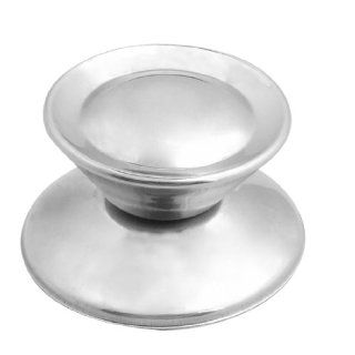 Sliver Tone Stainless Steel Cookware Pot Pan Lid Round Knob Handle Replacement   Replacement Range Knobs