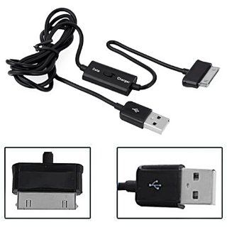 HDE Samsung Galaxy Tablet USB Data/Charge Cable with Switch Computers & Accessories