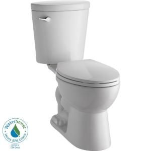 Delta Corrente 2 piece Elongated Toilet in White C43904 WH