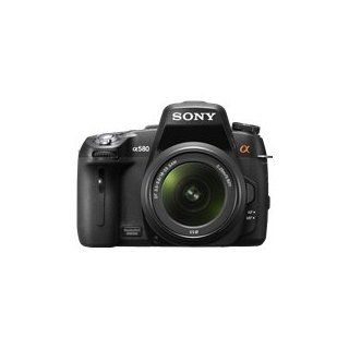 Sony DSLRA580L 580 DSLR Camera and DT 18 55mm F3.5 5.6 Lens (Black)  Slr Digital Cameras  Camera & Photo