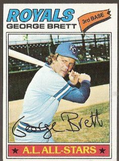 1977 Topps # 580 George Brett Kansas City Royals 