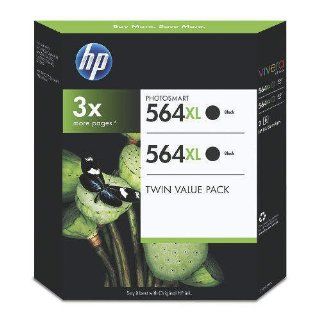 HP Photosmart 564XL Black 2 Pack Electronics