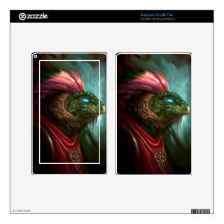 Profile of a Reptile Kindle Fire Decals
