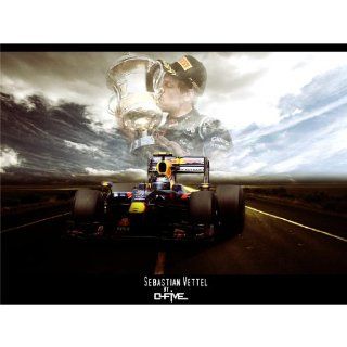 Sebastian Vettel 19x14 F1 Racing Driver ArtPrint Poster 27C/Small Size   Prints
