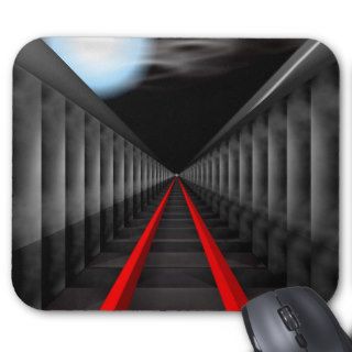 The Light At The Far End Of The Tracks Mousepad