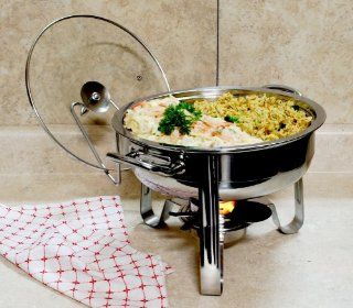 Cookpro 583 Stainless Steel Chafing Dish 4qt Kitchen & Dining